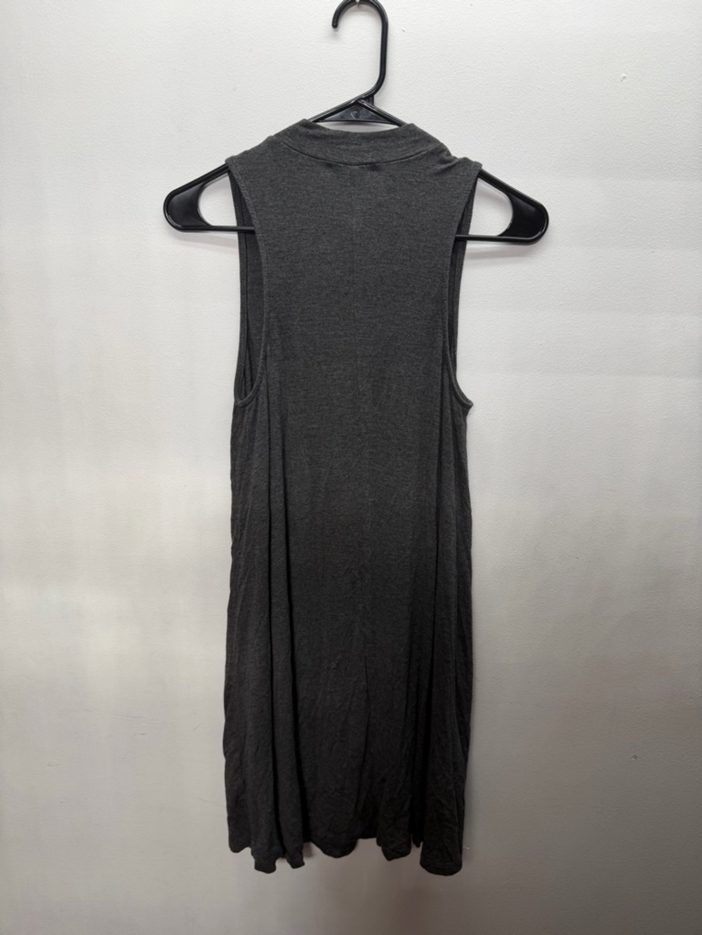 Evereve Charcoal Sleeveless Mock Neck Swing Dress - Picture 2 of 2